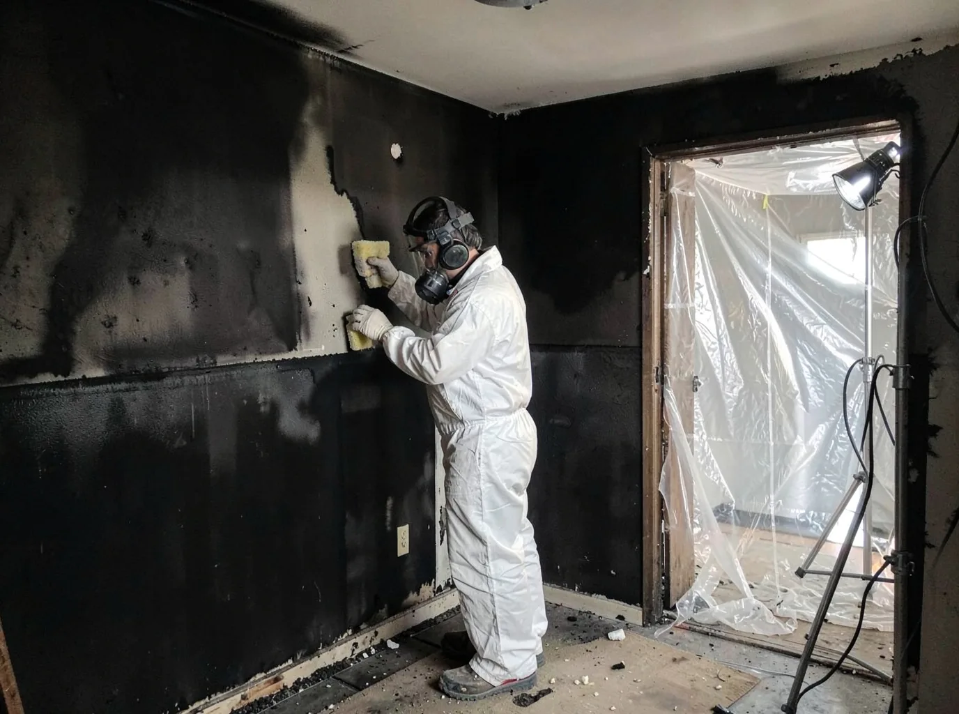 Fire Damage Restoration company in Sugar Run, PA